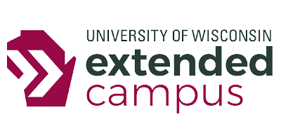 Uiversity of Wisconsin Extended Campus logo